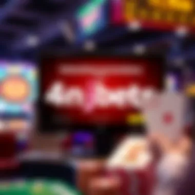 Promotional offers and bonuses displayed on a screen