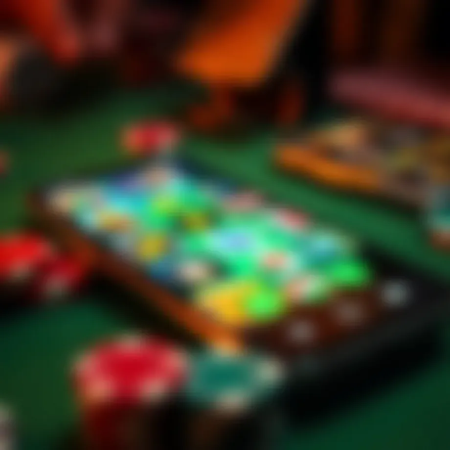 A smartphone displaying various gaming apps