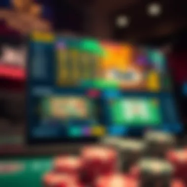 Trustworthy online gambling platform interface