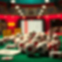 Visual representation of lottery odds and probabilities
