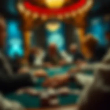 Strategic poker game