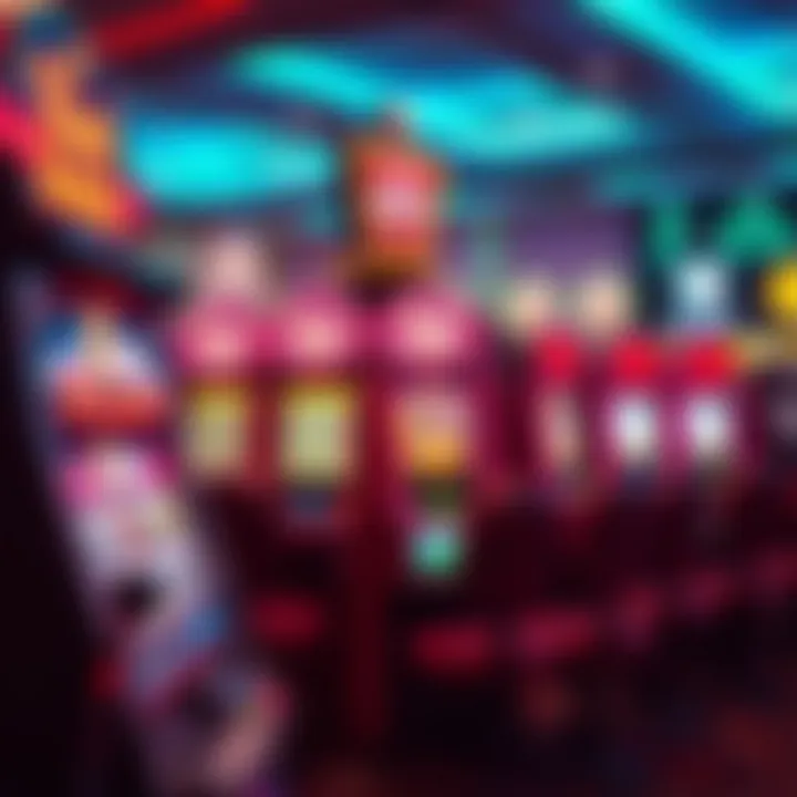 Vibrant slot machine