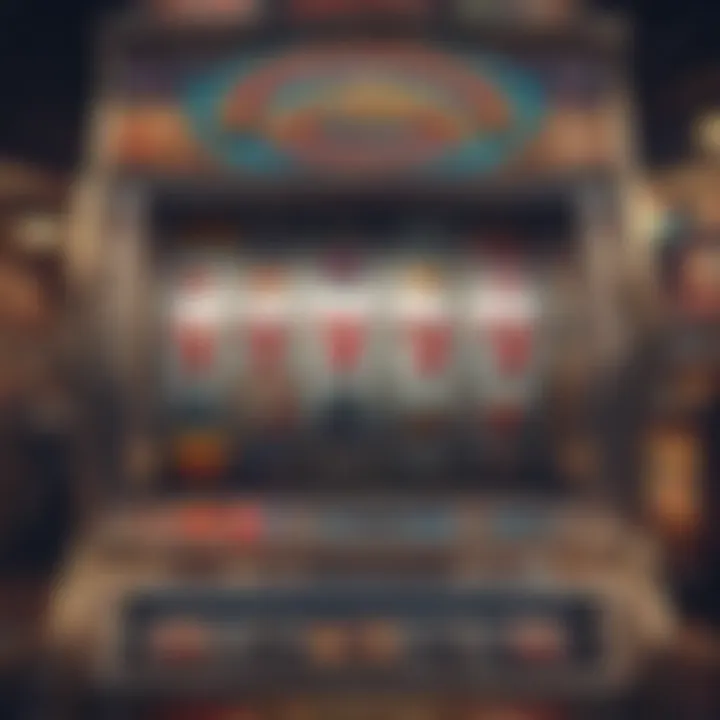 Visual representation of popular online slot machines