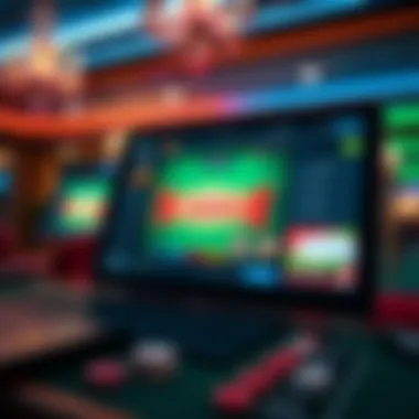 User-friendly interface of a gambling site