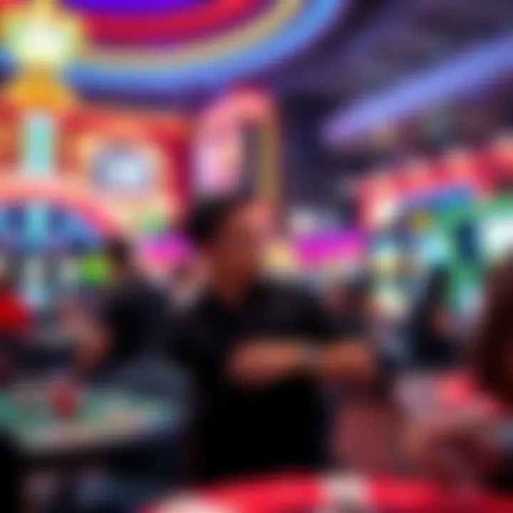 Promotional events and activities at Caesars Com Linq