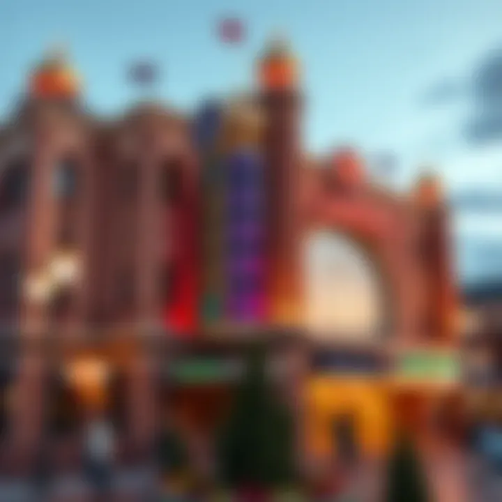 Architectural Beauty of the Casino Exterior view of the Casino in Bethlehem showcasing its architectural beauty