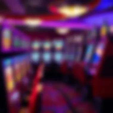 Diversity of Slot Machines Available A variety of slot machines lined up in the gaming area