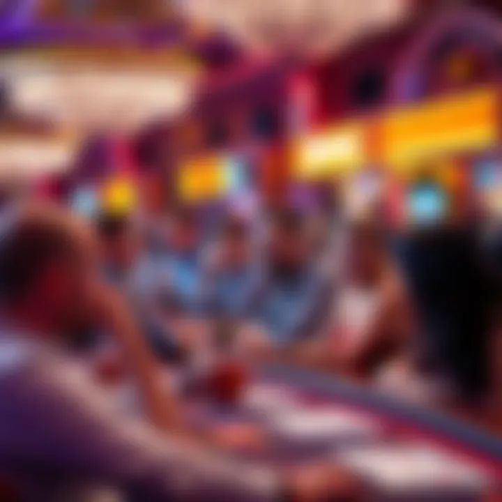 A group of gamers enjoying a lively social atmosphere