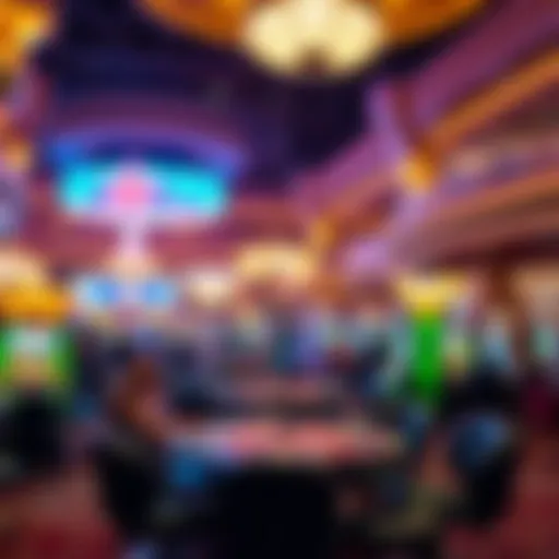 Vibrant Atmosphere of Palace Station Casino The vibrant atmosphere of Palace Station Casino showcasing its lively environment