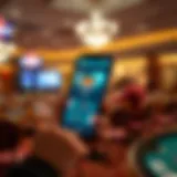 User exploring the FoxBet app interface