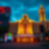 Architectural Elegance of Australian Casinos Exterior view of a prominent Australian casino showcasing architectural elegance