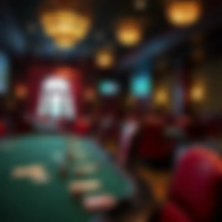 Delaware Park Poker Room Interior