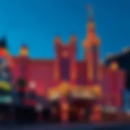 The majestic exterior of Excalibur on the Las Vegas Strip