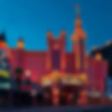 The majestic exterior of Excalibur on the Las Vegas Strip