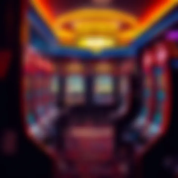 Casino interior showcasing Star Trek slot machines