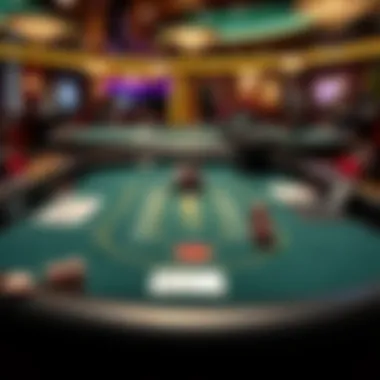 Strategic layout of blackjack table with poker side bets