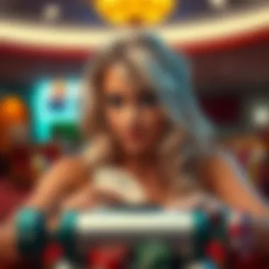 An artistic depiction of Britney Spears reflecting her influence on gaming culture