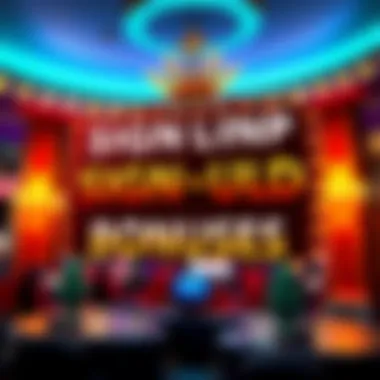 Unlocking Sign-Up Bonuses An enticing bonus banner highlighting sign-up offers