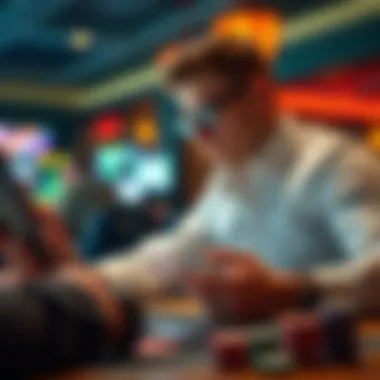 Strategic Insights for Players A strategic player analyzing gameplay statistics