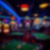 Inside Look at Puyallup's Casino Atmosphere Vibrant interior of a local casino showcasing gaming tables