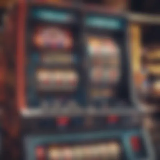 A close-up view of a vibrant Circa Las Vegas slot machine.