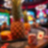 Exciting gameplay of Crazy Pineapple Poker on an online platform