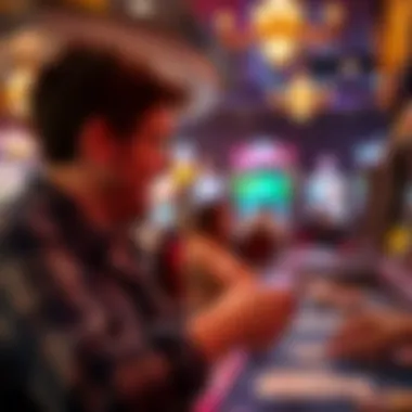 Enjoying the Free Play Experience Player enjoying the free play experience