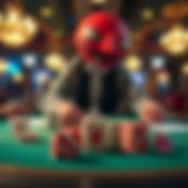 Illustration depicting different baccarat betting strategies