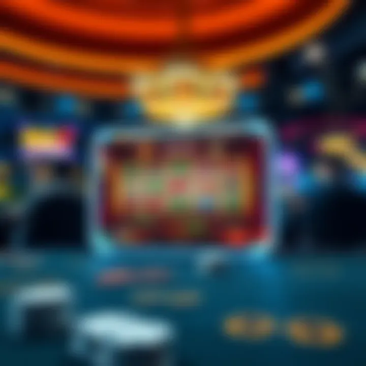 Technological Innovations in Gaming Illustration of advanced technology in free gaming experiences