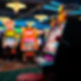 Exciting visuals of real money slots in action