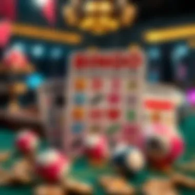 Diverse Bingo Card Designs A collection of bingo cards with diverse designs and themes