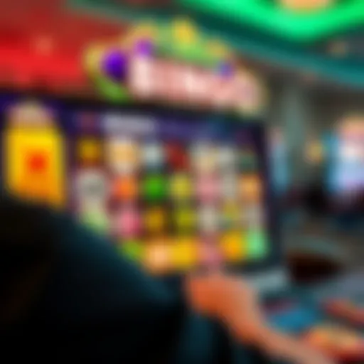 A vibrant online bingo interface showcasing various game options