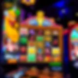 Diverse Themes in Online Slot Machines A vibrant online slot machine interface showcasing various themes and symbols