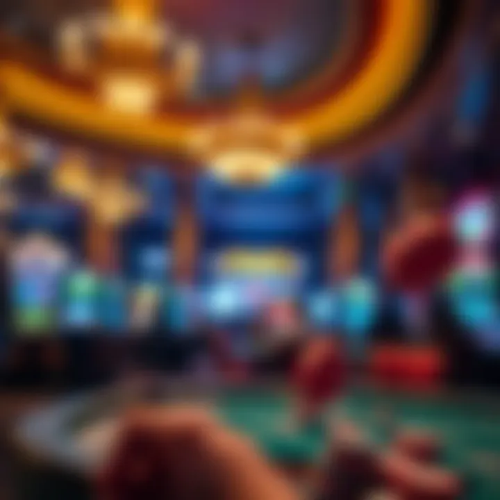 Casino gaming environment showcasing Palazzo Rewards