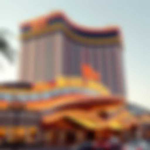 Exterior view showcasing the iconic architecture of the Rio Hotel