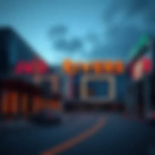 Exterior view of Rivers Casino showcasing modern architecture