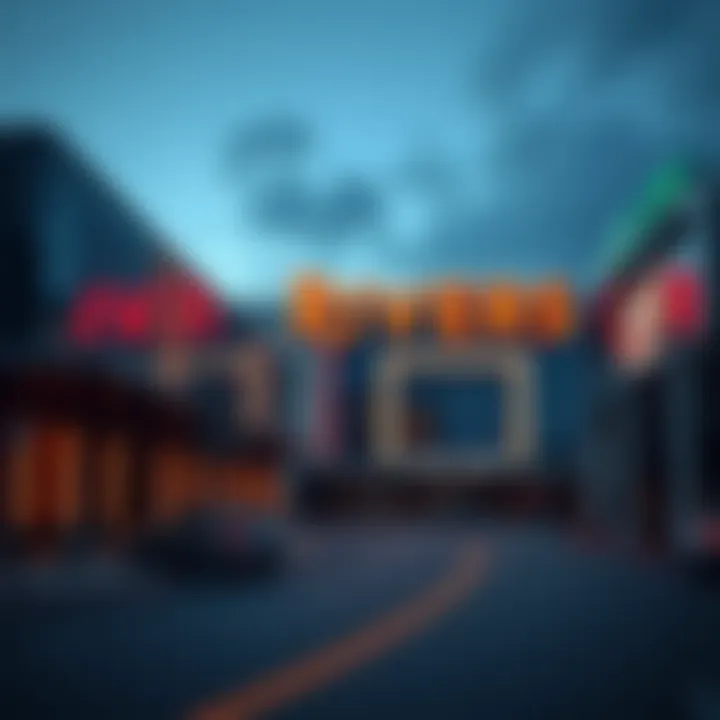 Exterior view of Rivers Casino showcasing modern architecture