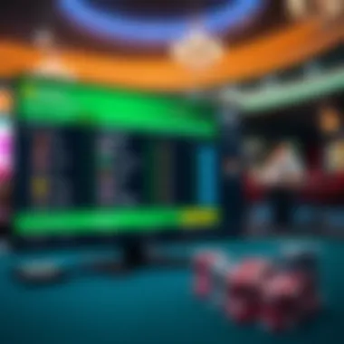 Skybook Sportsbook User Interface User interface of Skybook Sportsbook showcasing betting options