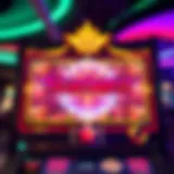 Visual depiction of Starburst Slot game interface