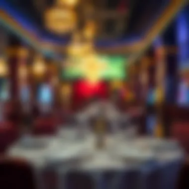 Luxurious dining options available at a Niagara Falls casino