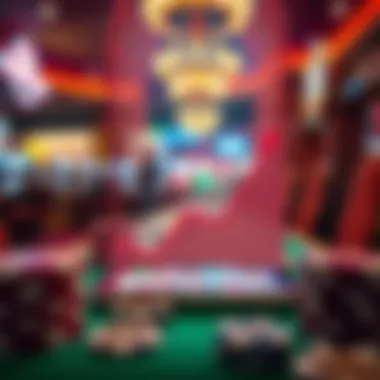 Graph illustrating the impact of mobile technology on lottery engagement