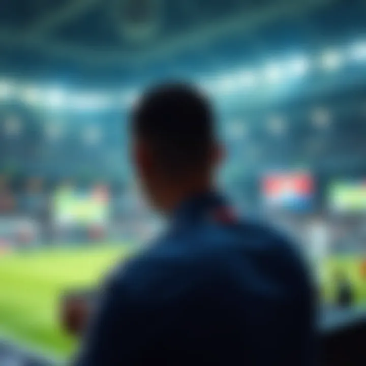 A futuristic concept of technology integration in mobile betting platforms