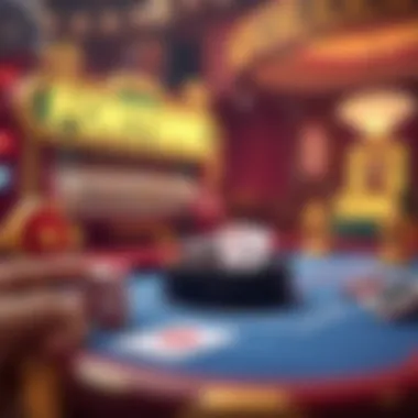 An animated depiction of the gameplay mechanics of Fortune casino