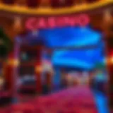 Stunning view of a Maui casino entrance