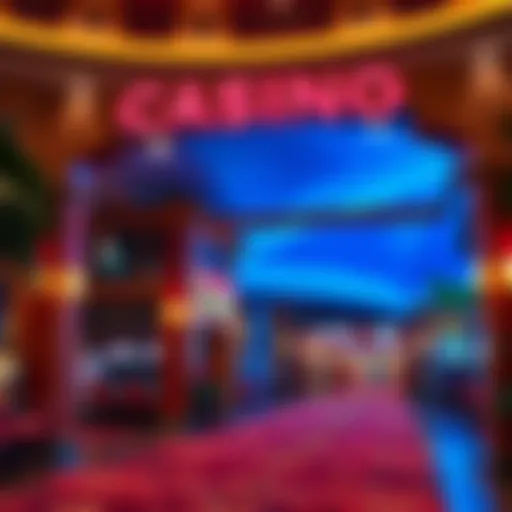 Stunning view of a Maui casino entrance