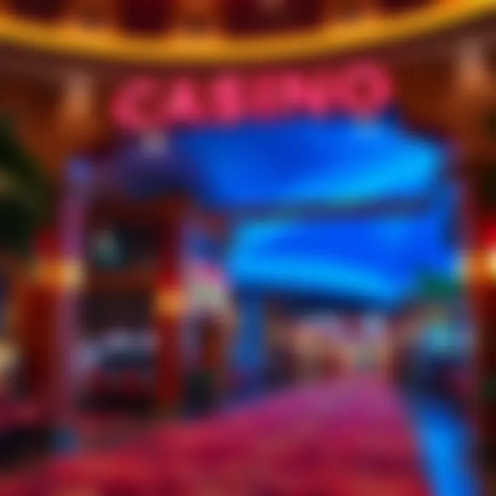 Stunning view of a Maui casino entrance