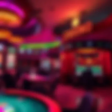 Lawrenceburg Casino Vibe An engaging view of the Lawrenceburg Indiana Casino showcasing the vibrant atmosphere of sports betting