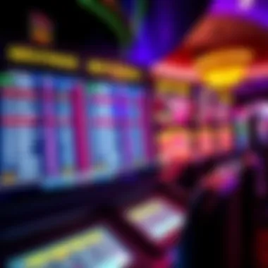 Sports Betting Odds Display A close-up of sports betting odds displayed on screens within the casino, highlighting the betting options available