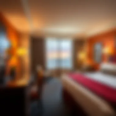 Guest Room at the Pioneer Hotel Luxurious guest room featuring comfortable furnishings and modern amenities