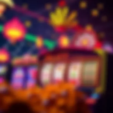 Illustration of different types of slot machine bonuses